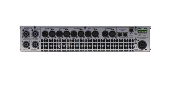 Linea Research 44 series M20 4-Kanal DSP Hochleistungsverstärker mit Dante